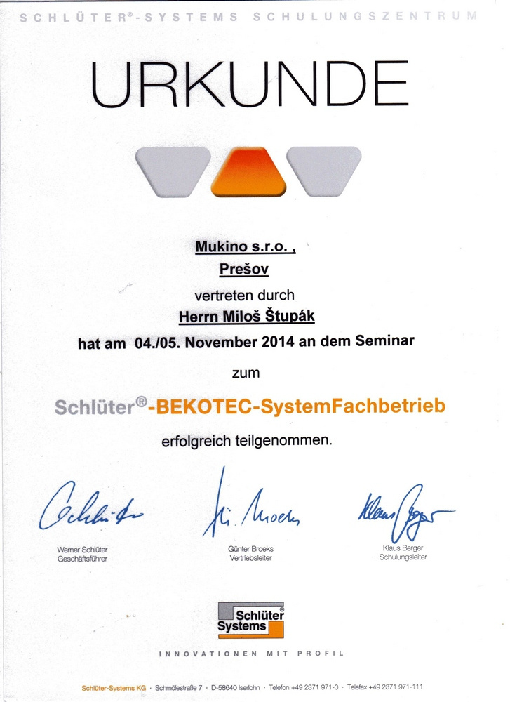 Certifikáty Certifikáty