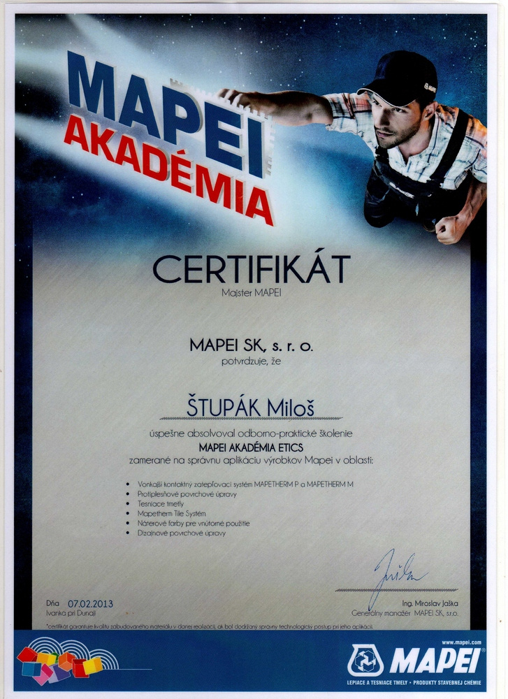 Certifikáty Certifikáty